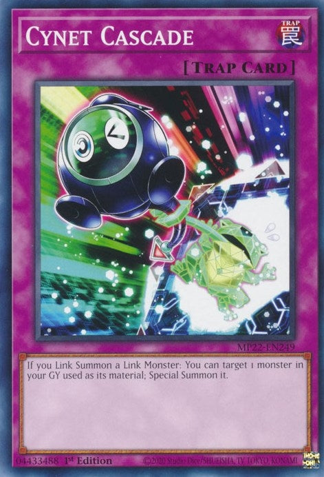 Image for Cynet Cascade (2022 Tin of the Pharaoh's Gods) (MP22-EN249) - YuGiOh