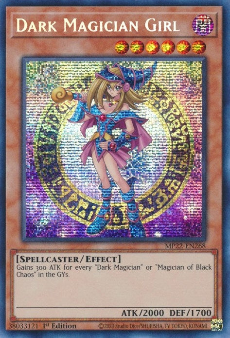 Image for Dark Magician Girl (2022 Tin of the Pharaoh's Gods) (MP22-EN268) - YuGiOh