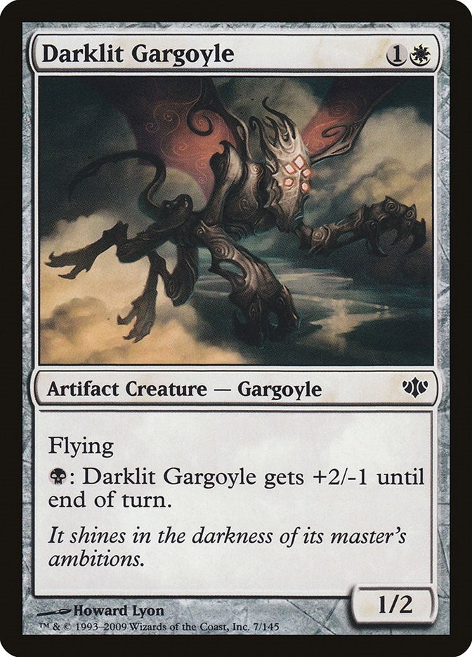 Image for Darklit Gargoyle (Conflux) (7) - Magic: The Gathering