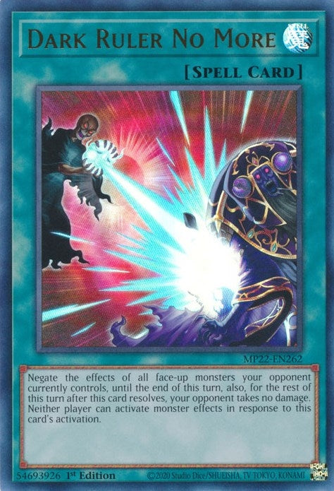 Image for Dark Ruler No More (2022 Tin of the Pharaoh's Gods) (MP22-EN262) - YuGiOh