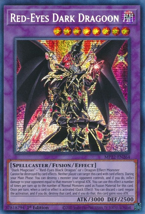 Image for Red-Eyes Dark Dragoon (2022 Tin of the Pharaoh's Gods) (MP22-EN264) - YuGiOh