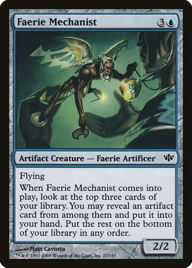 Image for Faerie Mechanist (Conflux) (27) - Magic: The Gathering