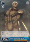 Image for Armored Titan: Marley Mid-East War (Attack On Titan: Final Season) (AOT/SX04-087 C) - Weiss Schwarz