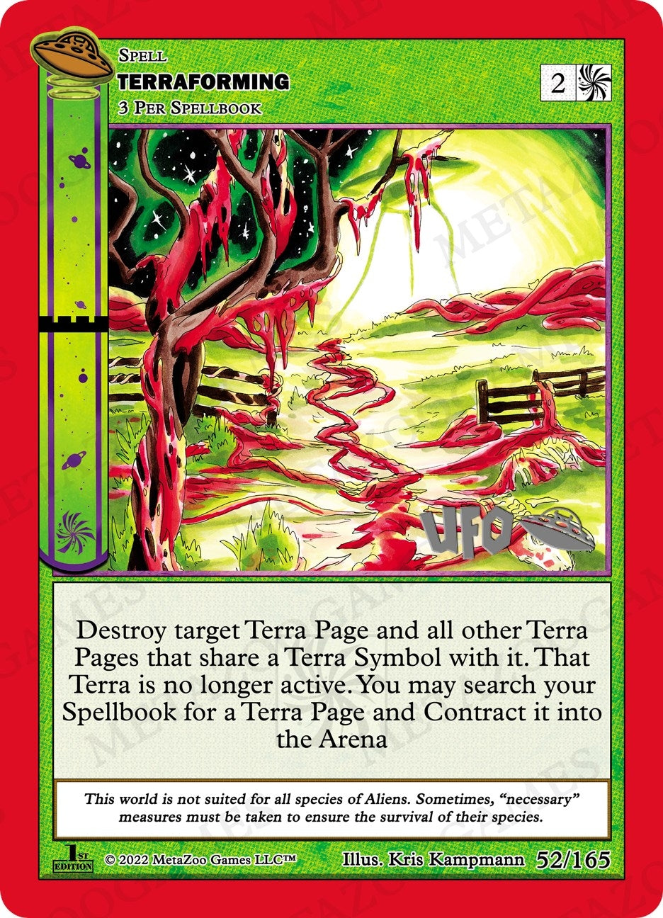 Image for Terraforming (UFO: First Edition Spoiler Pack) (052/165) - MetaZoo