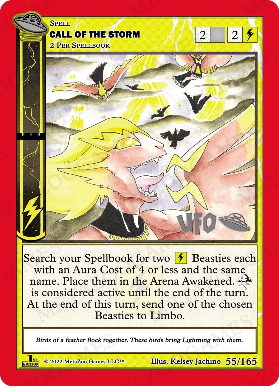 Image for Call of the Storm (UFO: First Edition Spoiler Pack) (055/165) - MetaZoo