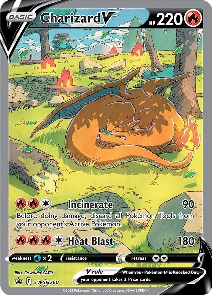 Image for Charizard V - SWSH260 (SWSH: Sword & Shield Promo Cards) (SWSH260) - Pokemon