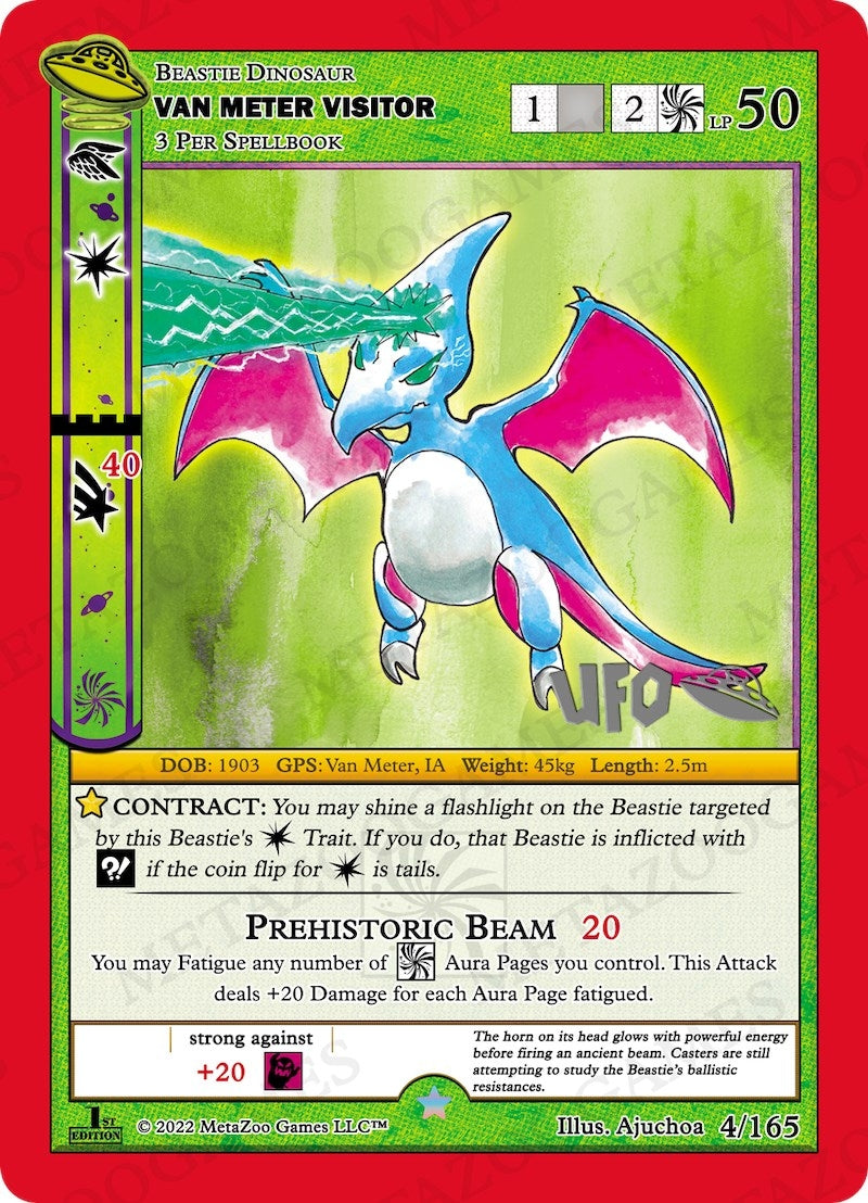 Image for Van Meter Visitor (UFO: First Edition Spoiler Pack) (004/165) - MetaZoo