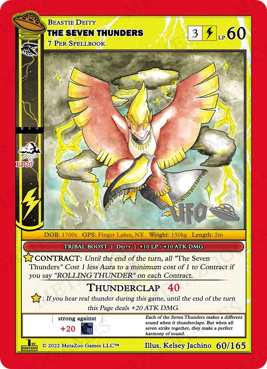 Image for The Seven Thunders (UFO: First Edition Spoiler Pack) (060/165) - MetaZoo