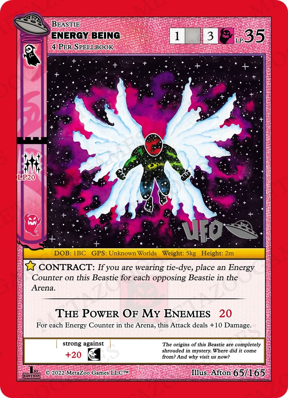 Image for Energy Being (UFO: First Edition Spoiler Pack) (065/165) - MetaZoo