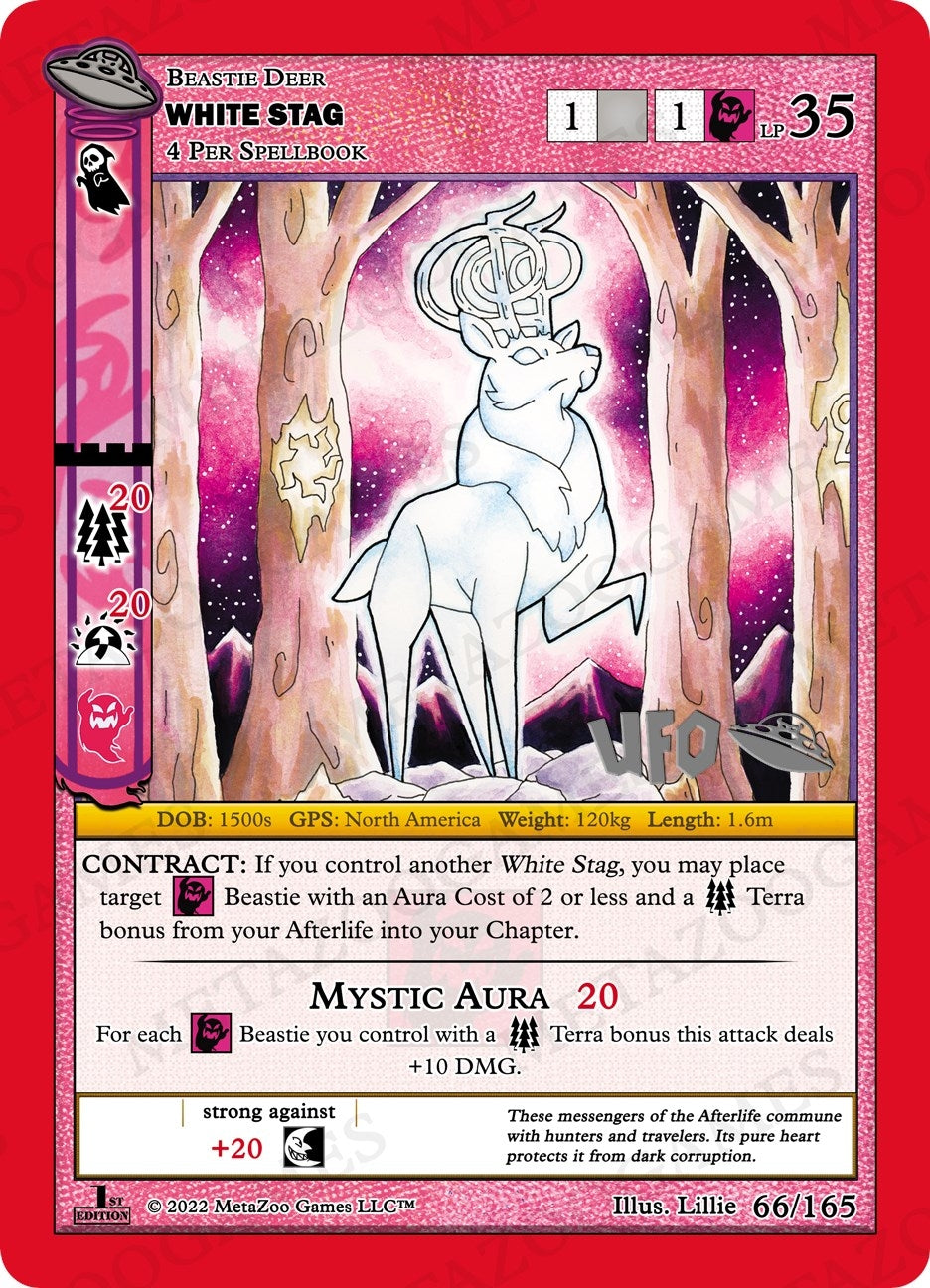 Image for White Stag (UFO: First Edition Spoiler Pack) (066/165) - MetaZoo