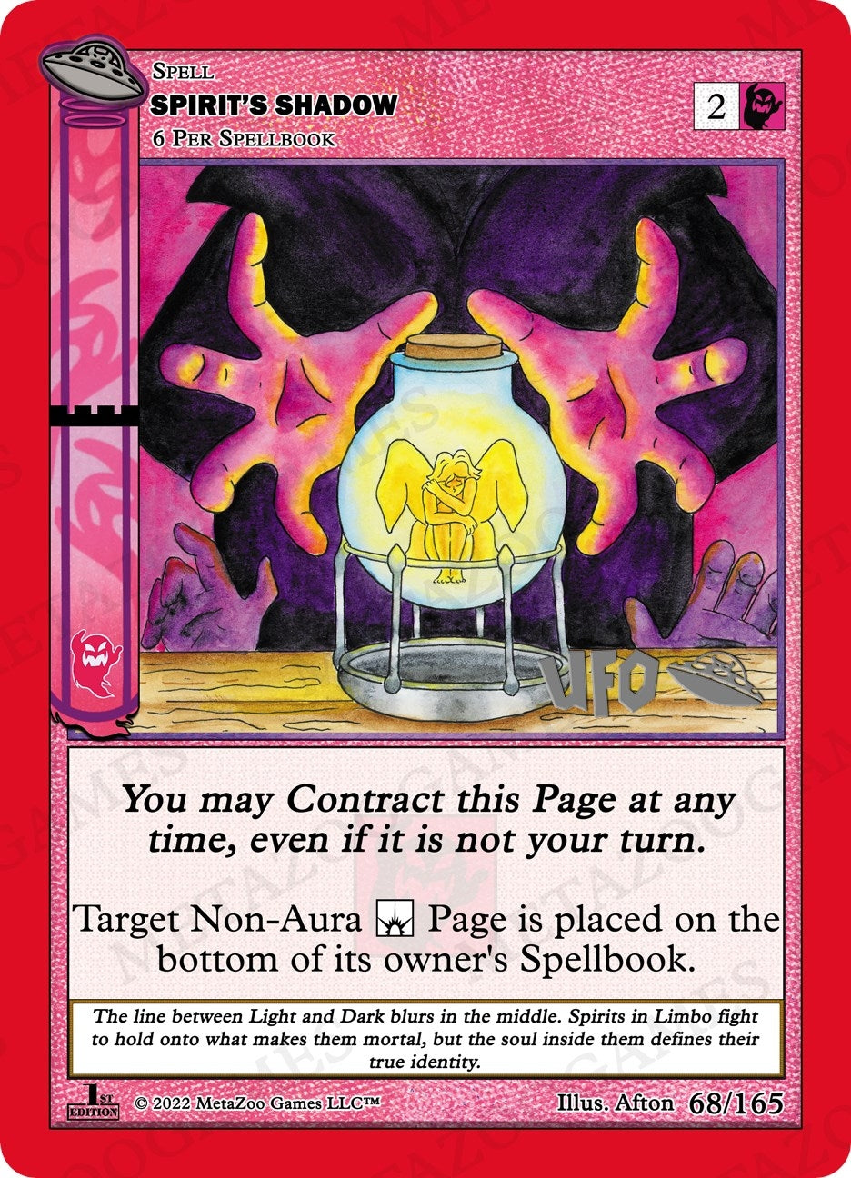 Image for Spirit's Shadow (UFO: First Edition Spoiler Pack) (068/165) - MetaZoo