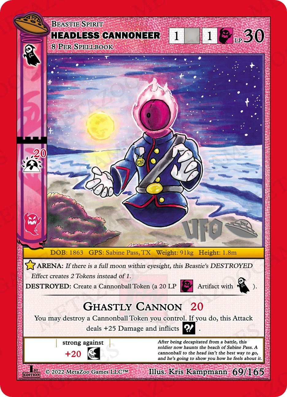 Image for Headless Cannoneer (UFO: First Edition Spoiler Pack) (069/165) - MetaZoo