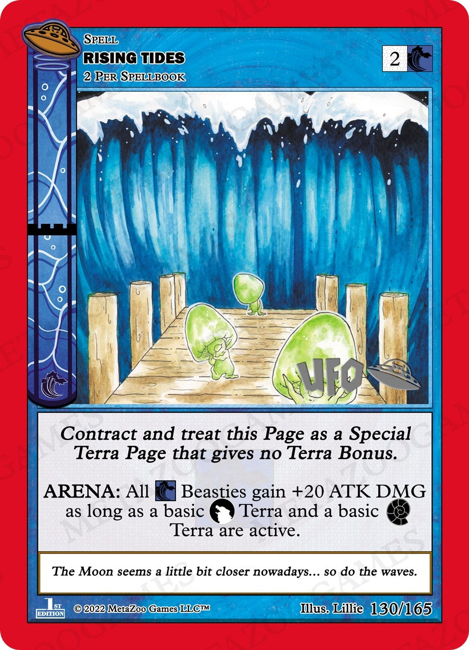 Image for Rising Tides (UFO: First Edition Spoiler Pack) (130/165) - MetaZoo