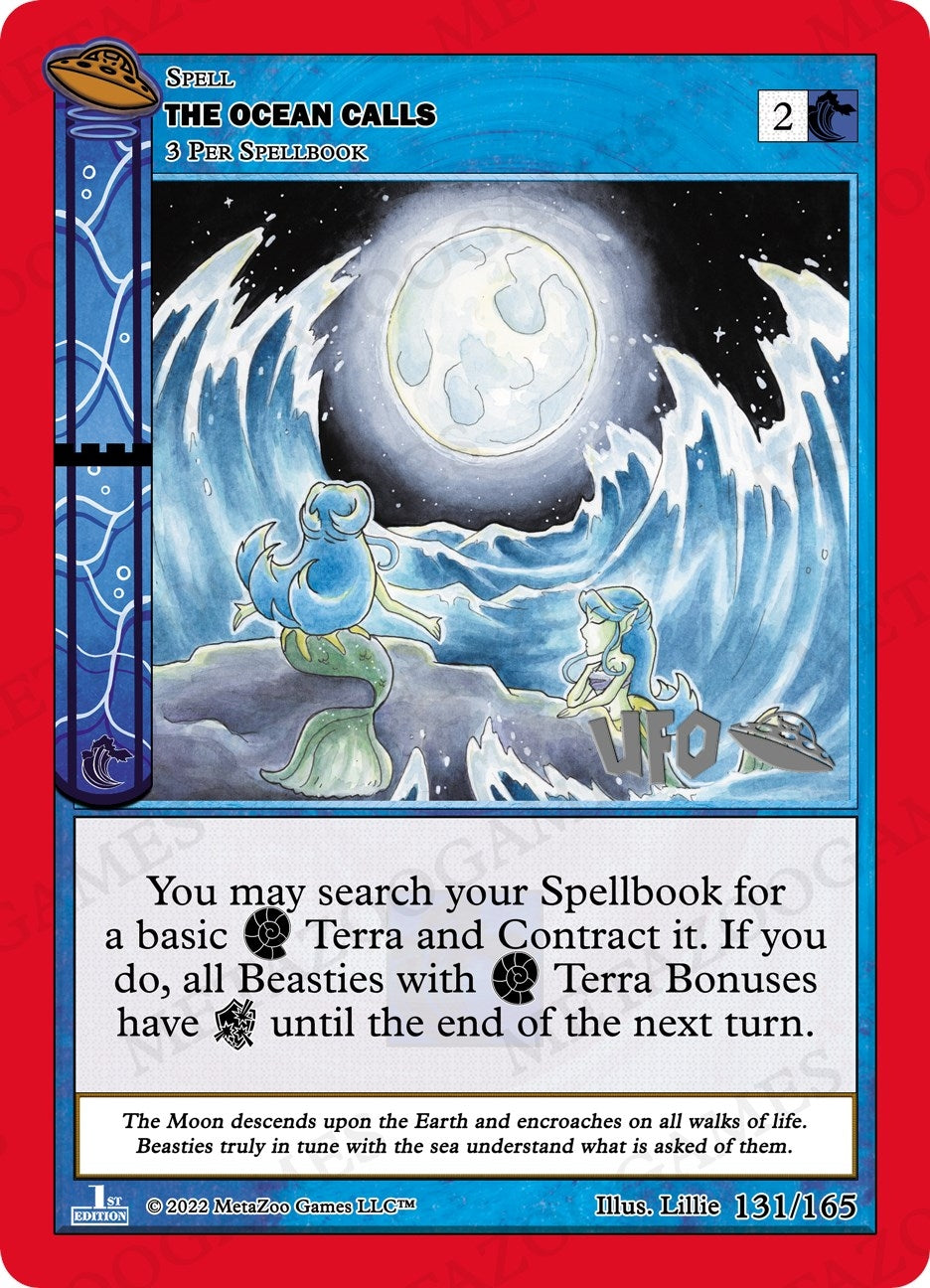 Image for The Ocean Calls (UFO: First Edition Spoiler Pack) (131/165) - MetaZoo