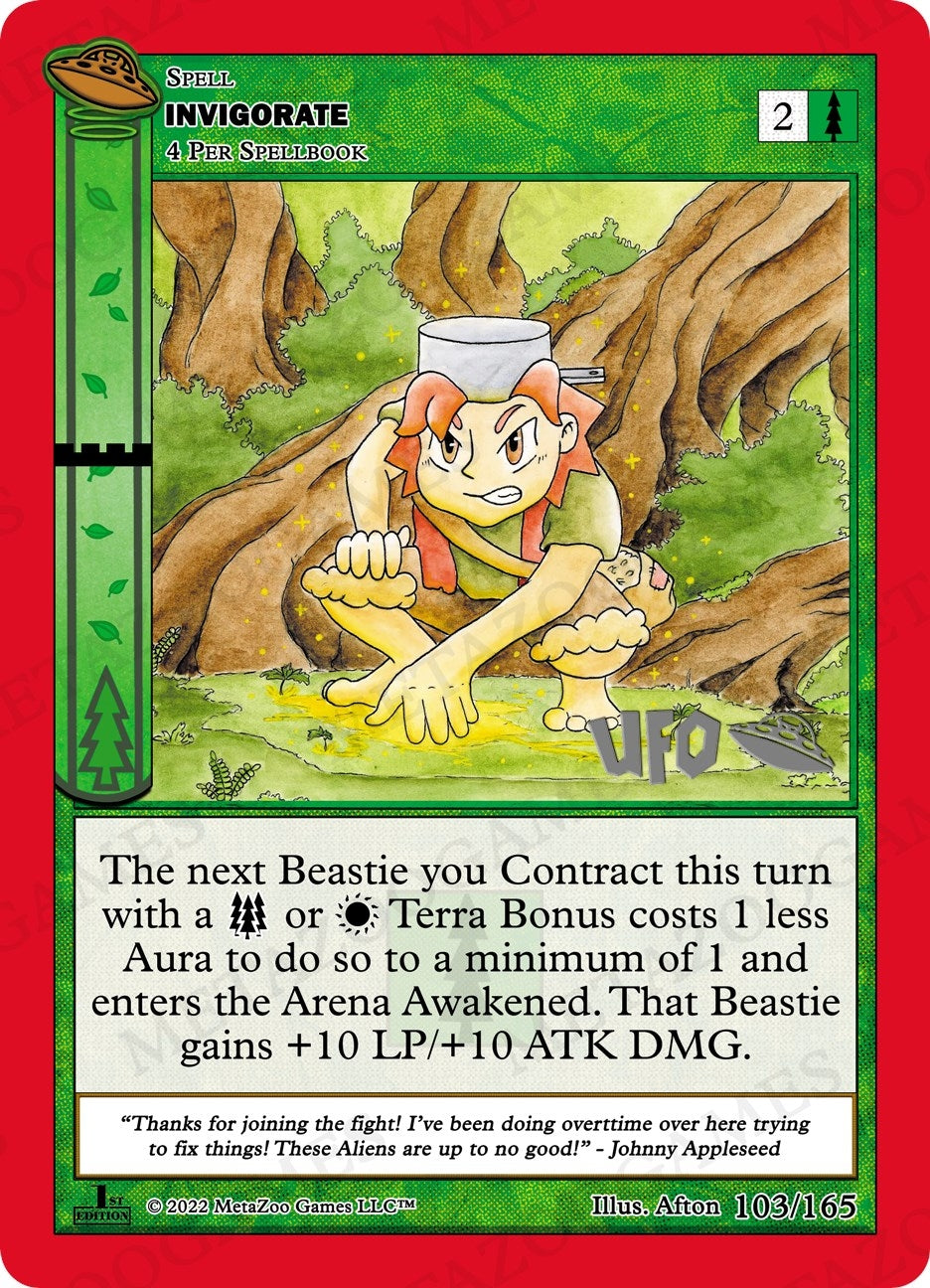 Image for Invigorate (UFO: First Edition Spoiler Pack) (103/165) - MetaZoo