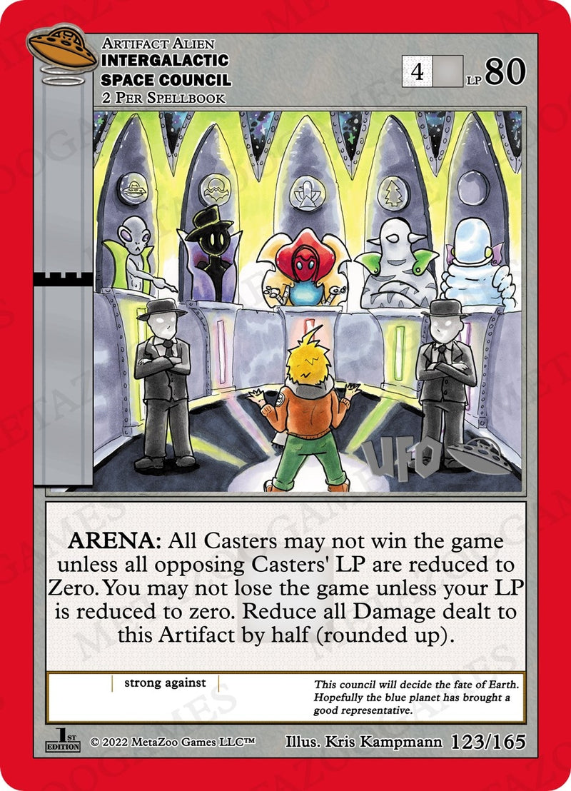 Image for Intergalactic Space Council (UFO: First Edition Spoiler Pack) (123/165) - MetaZoo
