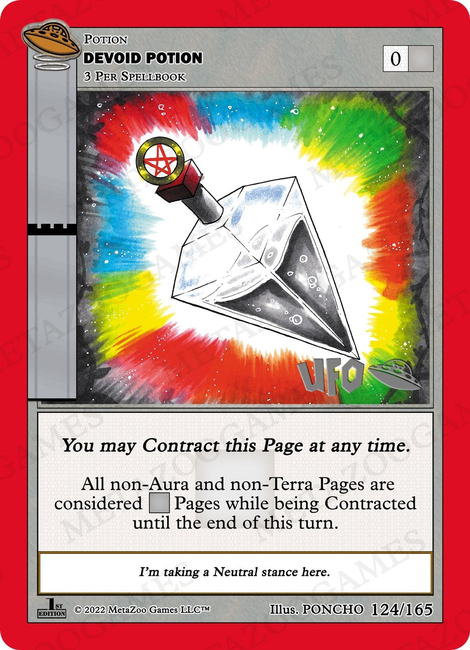 Image for Devoid Potion (UFO: First Edition Spoiler Pack) (124/165) - MetaZoo