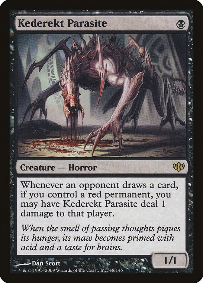 Image for Kederekt Parasite (Conflux) (48) - Magic: The Gathering