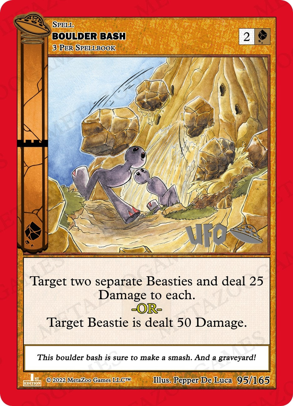 Image for Boulder Bash (UFO: First Edition Spoiler Pack) (095/165) - MetaZoo