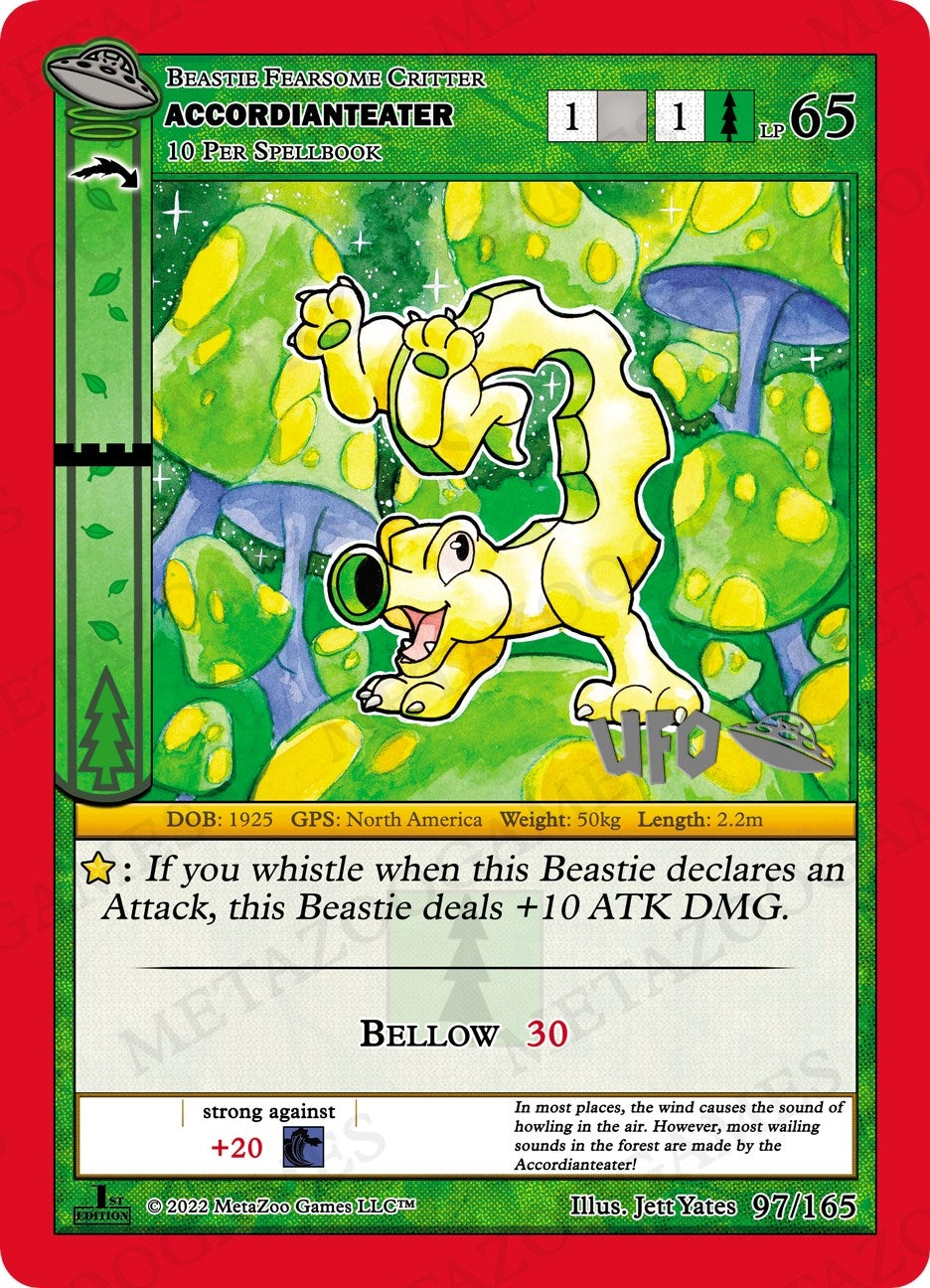 Image for Accordianteater (UFO: First Edition Spoiler Pack) (097/165) - MetaZoo