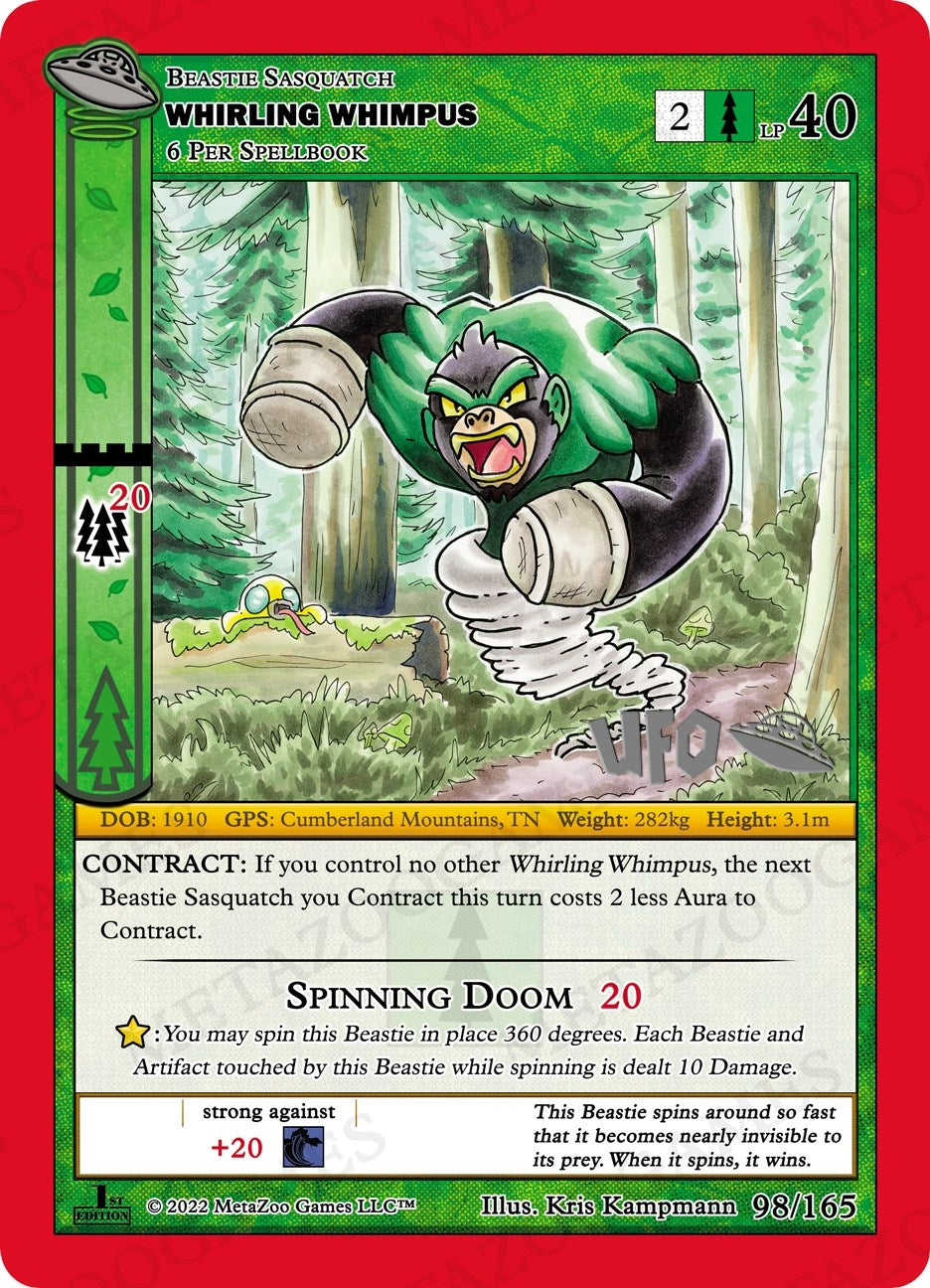 Image for Whirling Whimpus (UFO: First Edition Spoiler Pack) (098/165) - MetaZoo