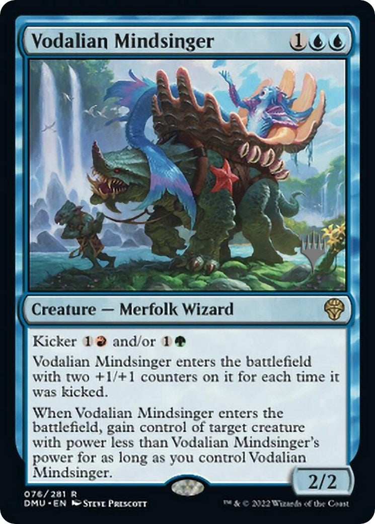 Image for Vodalian Mindsinger (Promo Pack: Dominaria United) (76) - Magic: The Gathering