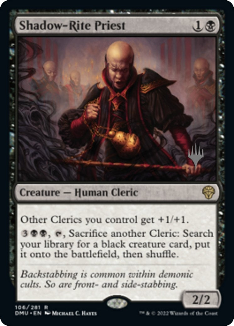 Image for Shadow-Rite Priest (Promo Pack: Dominaria United) (106) - Magic: The Gathering