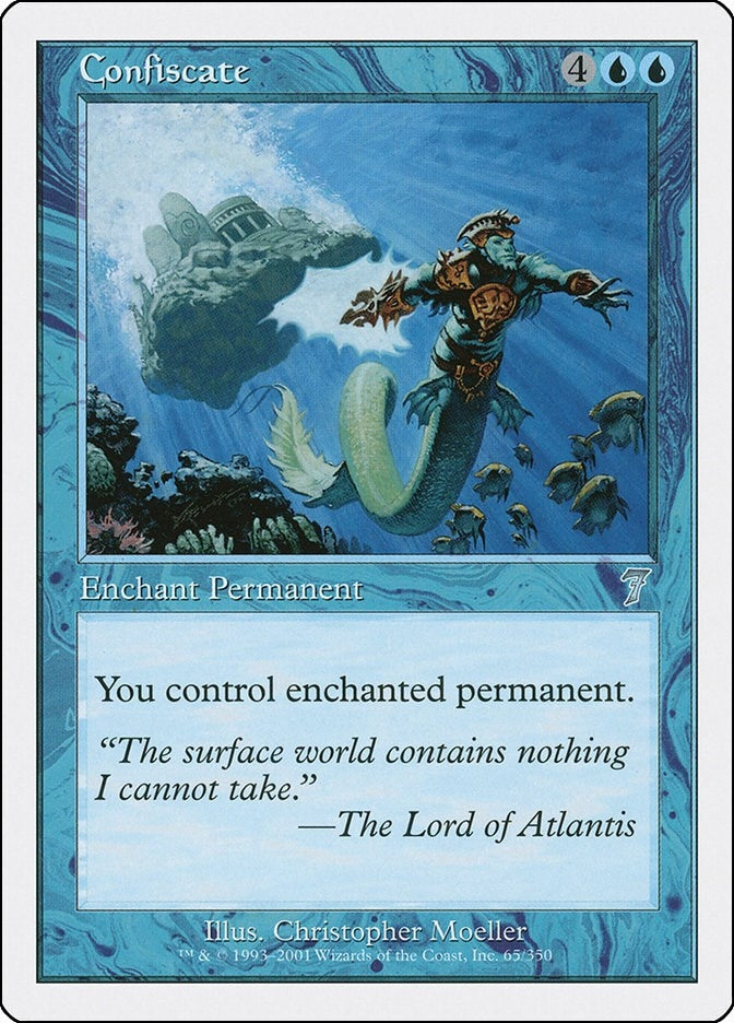 Image for Confiscate (7th Edition) (65) - Magic: The Gathering