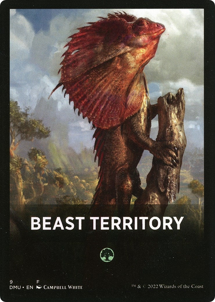 Image for Beast Territory Theme Card (Dominaria United) (9) - Magic: The Gathering