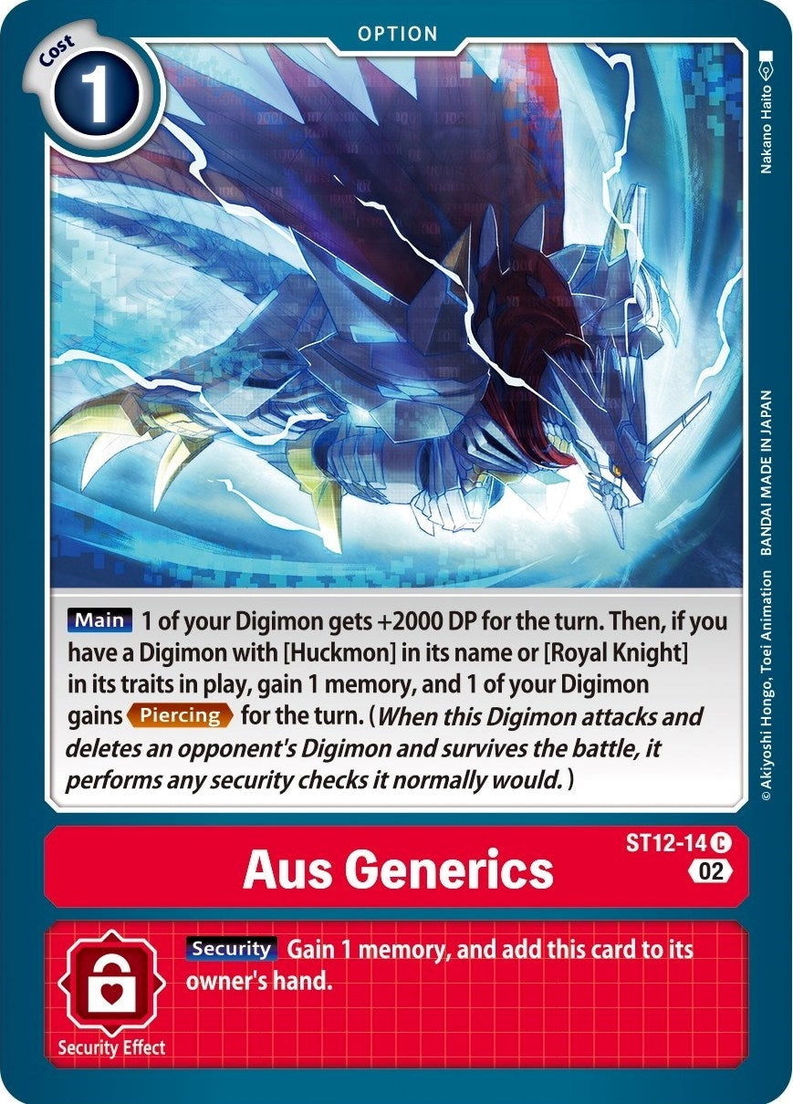 Image for Aus Generics (ST12-14 C) [Starter Deck 12: Jesmon]