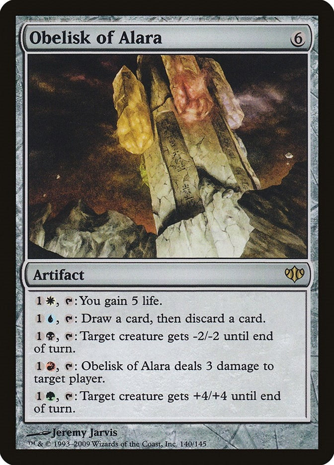 Image for Obelisk of Alara (Conflux) (140) - Magic: The Gathering