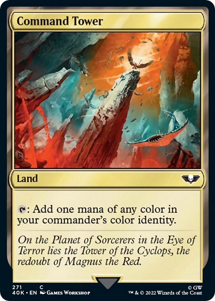 Image for Command Tower (271) (Universes Beyond: Warhammer 40,000) (271) - Magic: The Gathering