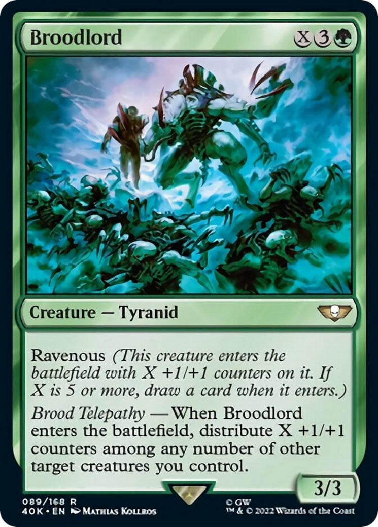 Image for Broodlord (Universes Beyond: Warhammer 40,000) (89) - Magic: The Gathering