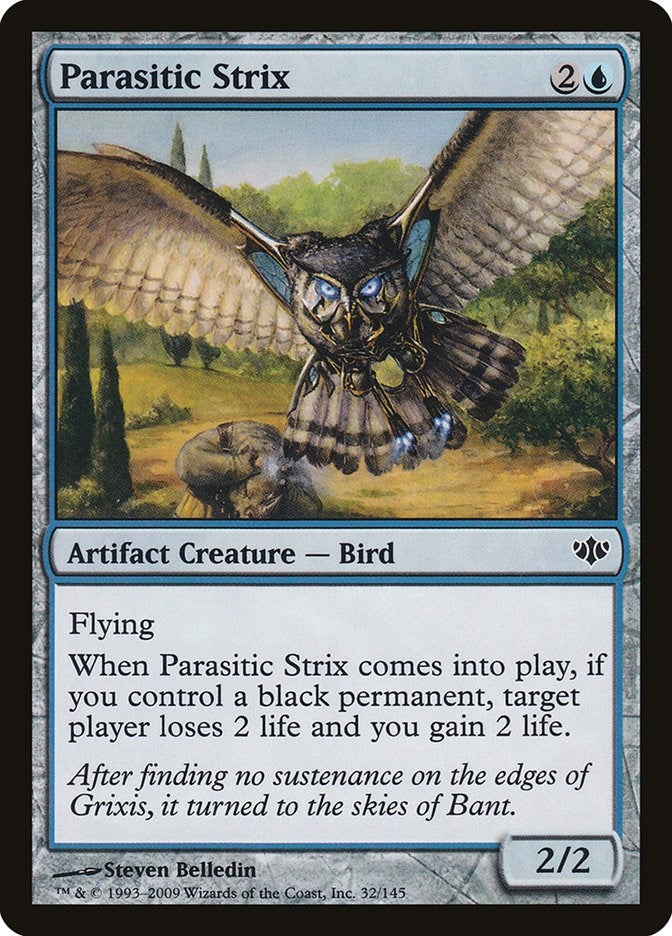 Image for Parasitic Strix (Conflux) (32) - Magic: The Gathering