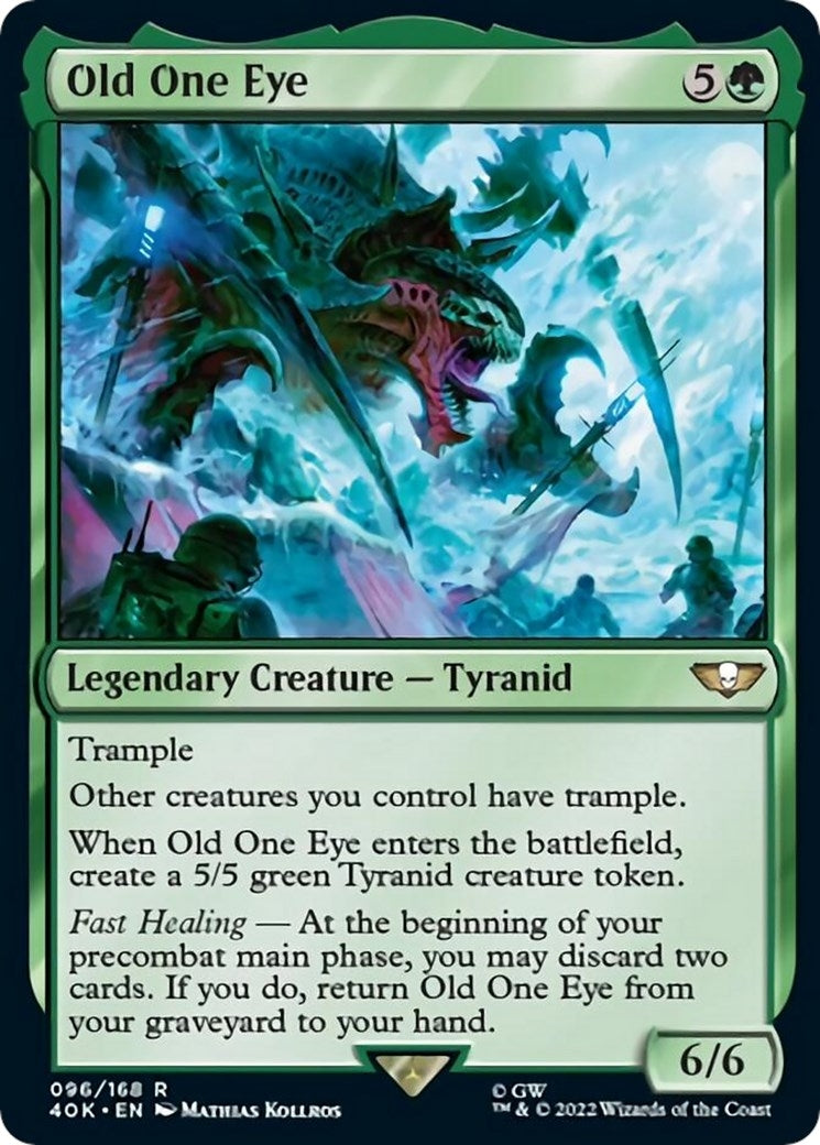 Image for Old One Eye (Universes Beyond: Warhammer 40,000) (96) - Magic: The Gathering