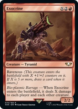 Image for Exocrine (Universes Beyond: Warhammer 40,000) (76) - Magic: The Gathering