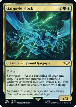 Image for Gargoyle Flock (Universes Beyond: Warhammer 40,000) (123) - Magic: The Gathering