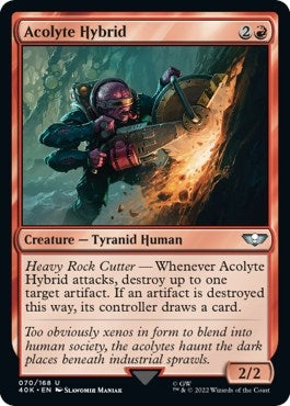 Image for Acolyte Hybrid (Universes Beyond: Warhammer 40,000) (70) - Magic: The Gathering