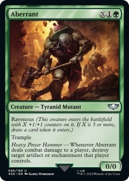 Image for Aberrant (Surge Foil) (Universes Beyond: Warhammer 40,000) (86) - Magic: The Gathering