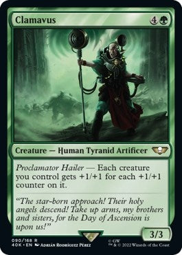 Image for Clamavus (Universes Beyond: Warhammer 40,000) (90) - Magic: The Gathering