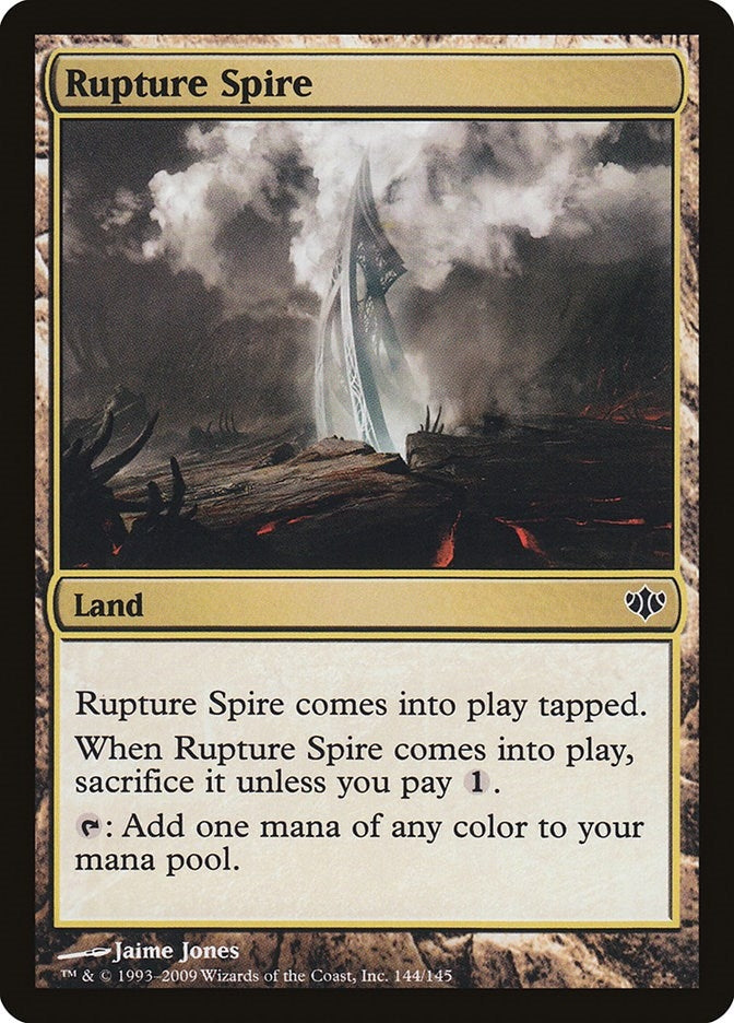 Image for Rupture Spire (Conflux) (144) - Magic: The Gathering