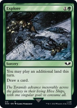 Image for Explore (Universes Beyond: Warhammer 40,000) (213) - Magic: The Gathering