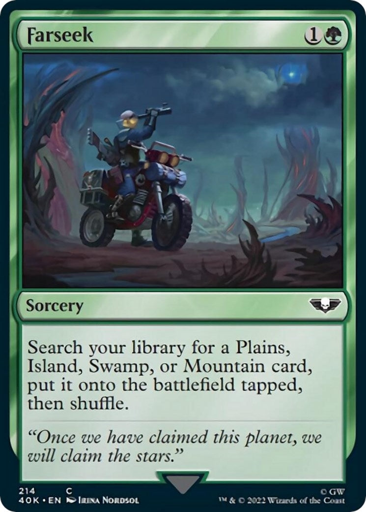 Image for Farseek (Universes Beyond: Warhammer 40,000) (214) - Magic: The Gathering