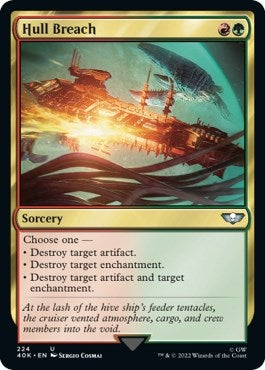 Image for Hull Breach (Surge Foil) (Universes Beyond: Warhammer 40,000) (224) - Magic: The Gathering
