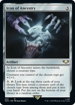 Image for Icon of Ancestry (Universes Beyond: Warhammer 40,000) (242) - Magic: The Gathering