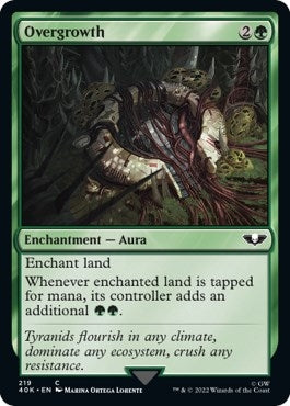 Image for Overgrowth (Surge Foil) (Universes Beyond: Warhammer 40,000) (219) - Magic: The Gathering