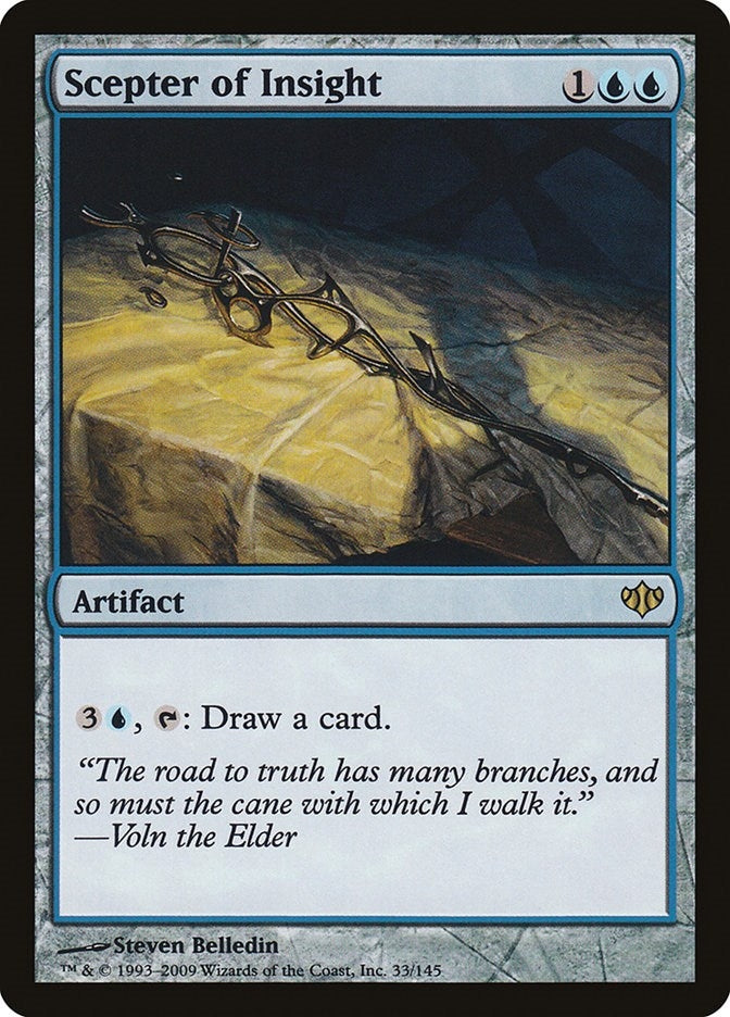 Image for Scepter of Insight (Conflux) (33) - Magic: The Gathering