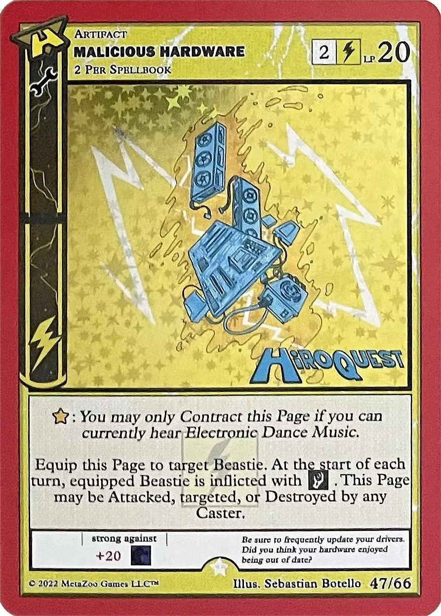 Image for Malicious Hardware [Hiroquest Promos]