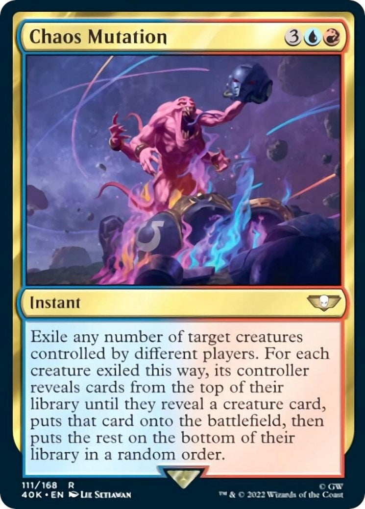 Image for Chaos Mutation (Universes Beyond: Warhammer 40,000) (111) - Magic: The Gathering