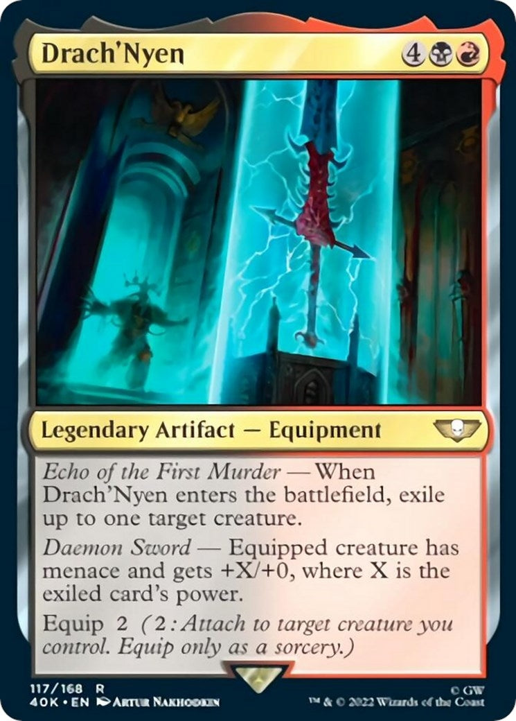 Image for Drach'Nyen (Universes Beyond: Warhammer 40,000) (117) - Magic: The Gathering